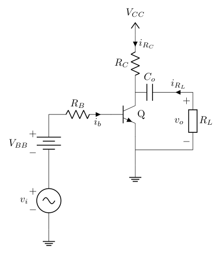 simulation simplest common emitter